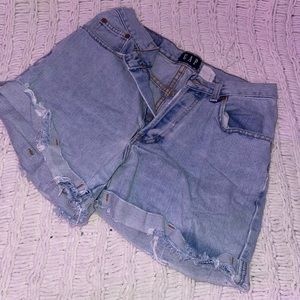 Gap shorts size 24,tight fit, vintage